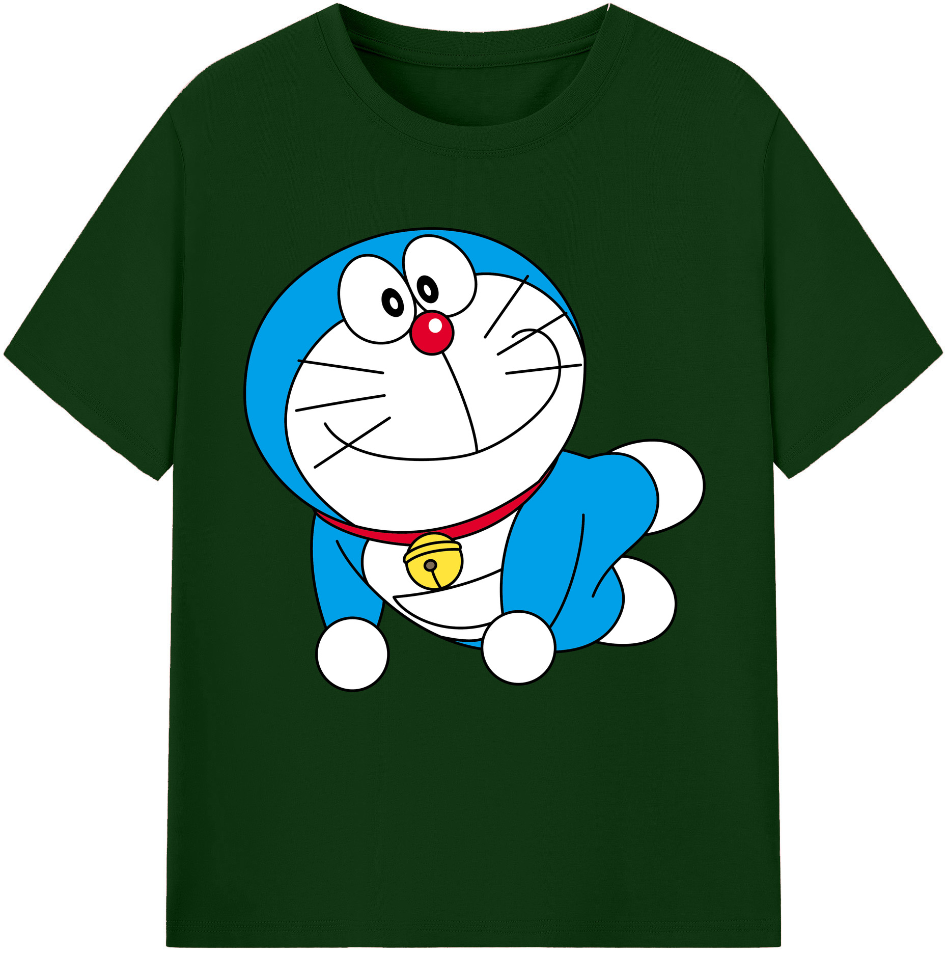 （画像用） ドラえもん Doraemon 綿100％半袖Tシャツ（フロントプリント）